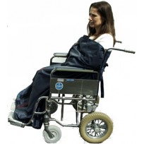 Wheelchair leg pocket extra large